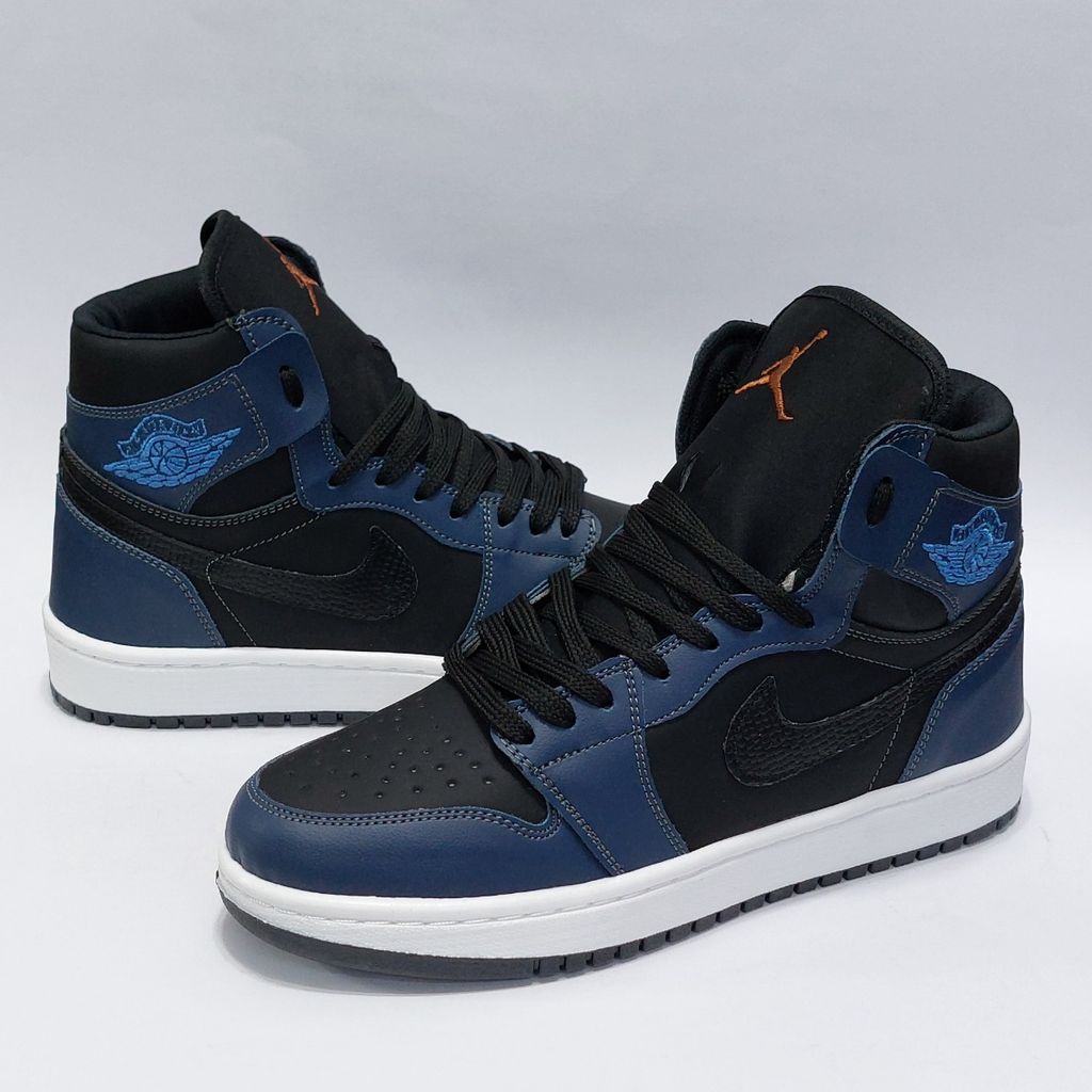 خرید انلاین کتانی ساقدار نایک جردن وان جدید بلک فیش Nike Jordan one Black Fish