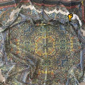 قیمت ارزان روسری مجلسی حریر ایتالیایی