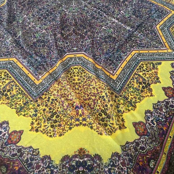 روسری مجلسی حریر ایتالیایی