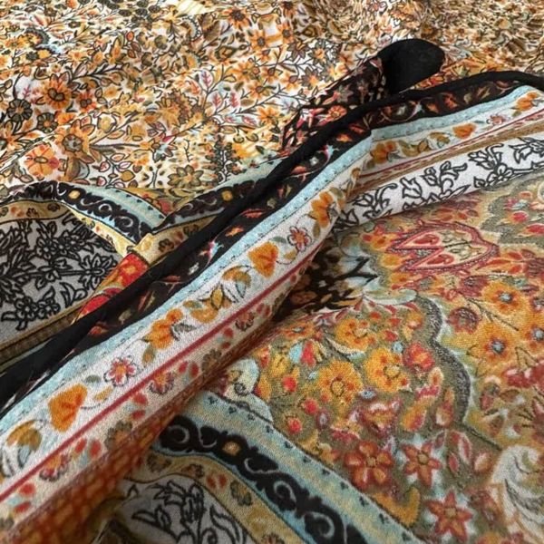 روسری مجلسی حریر ایتالیایی