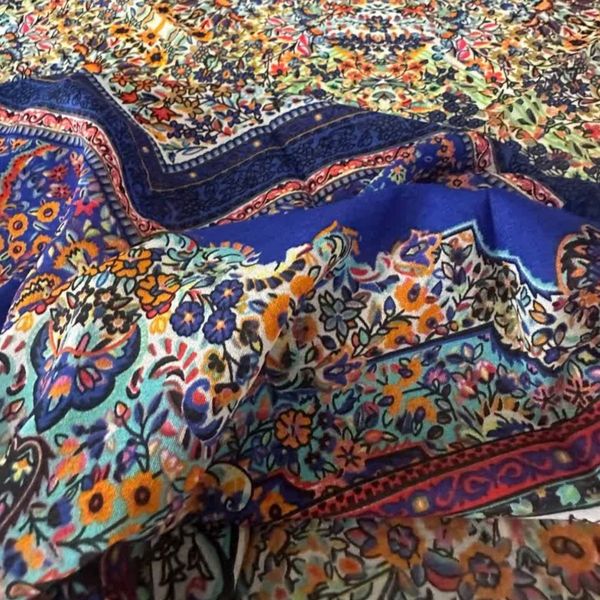 روسری مجلسی حریر ایتالیایی