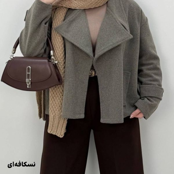 کت زنانه فوتر طرح دینا