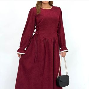 مشخصات پیراهن مانتویی مخمل کبریتی آنجلا زرشکی