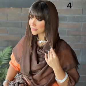 شال نخی ژورژت درختی دور ریش دخترانه 🎀