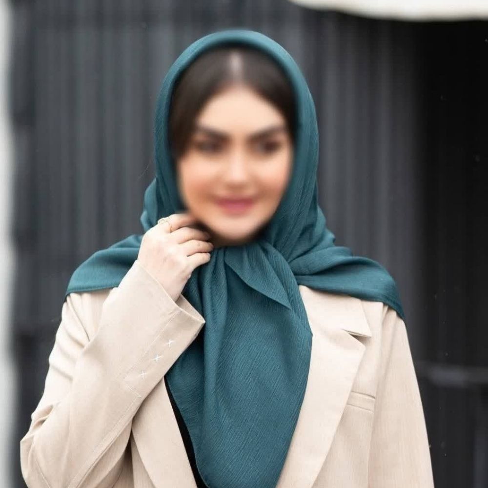 مشخصات روسری نخی درختی قواره صد ساده تک رنگ زیبا🌈