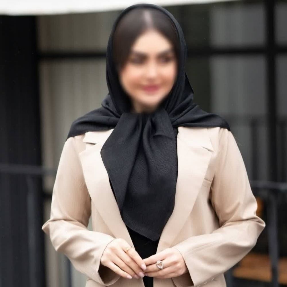 خرید انلاین روسری نخی درختی قواره صد ساده تک رنگ زیبا🌈