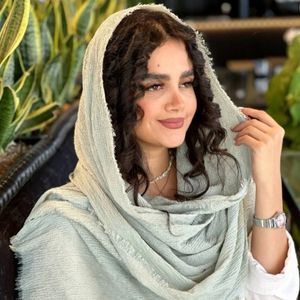 شال پاییزه دورریش شیک تک رنگ