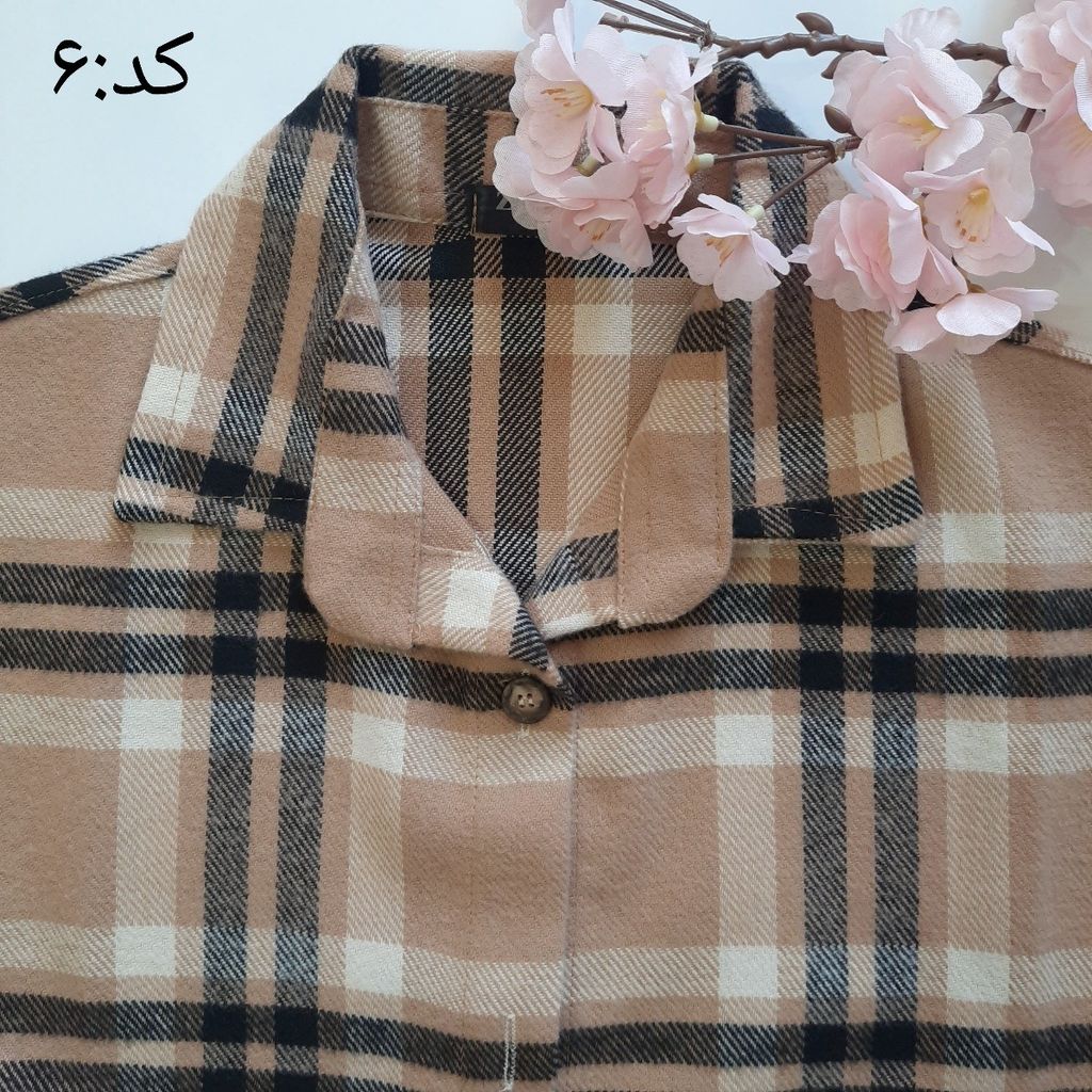 قیمت ارزان شومیز پاییزه پشمی فری سایز از کد6