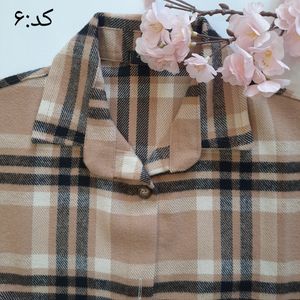 قیمت ارزان شومیز پاییزه پشمی فری سایز از کد6