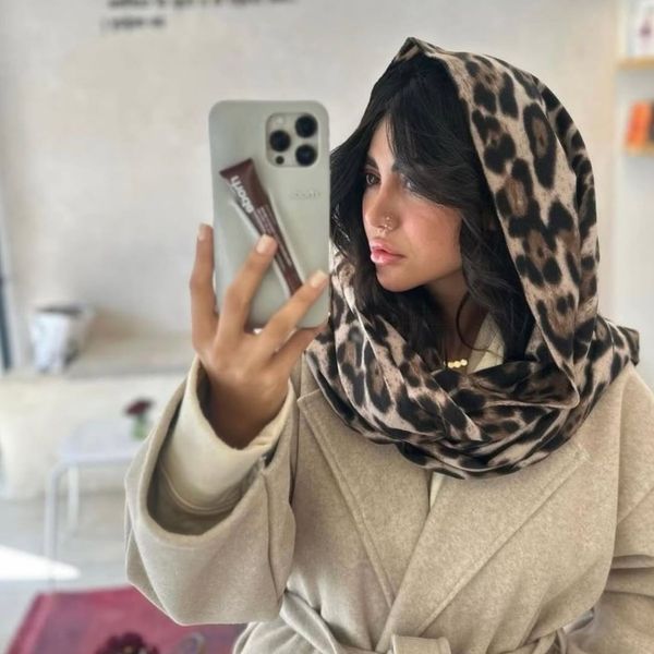 شال موهر پلنگی وارداتی