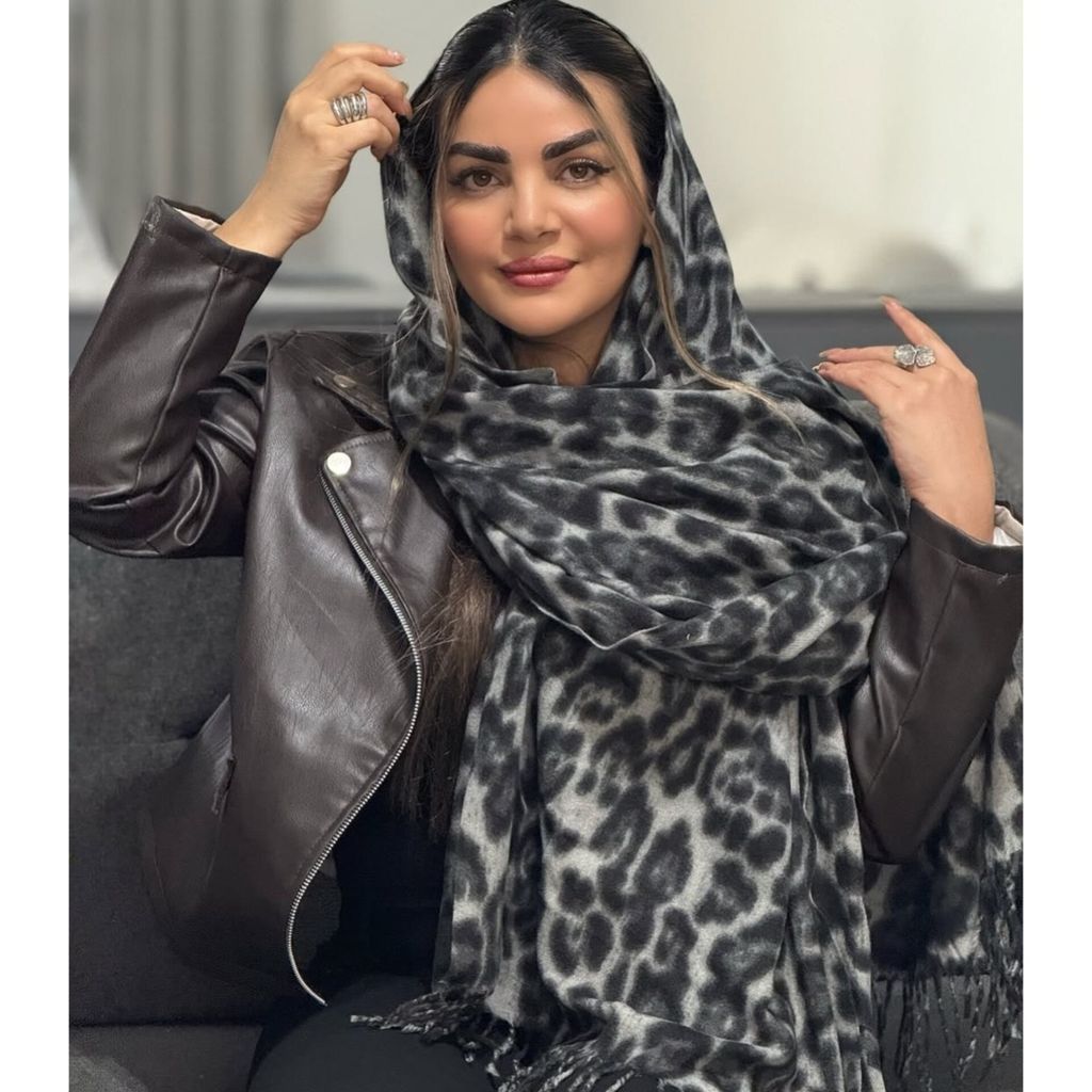 خرید انلاین شال موهر پلنگی وارداتی