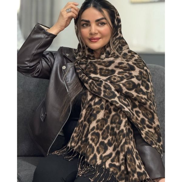 شال موهر پلنگی وارداتی