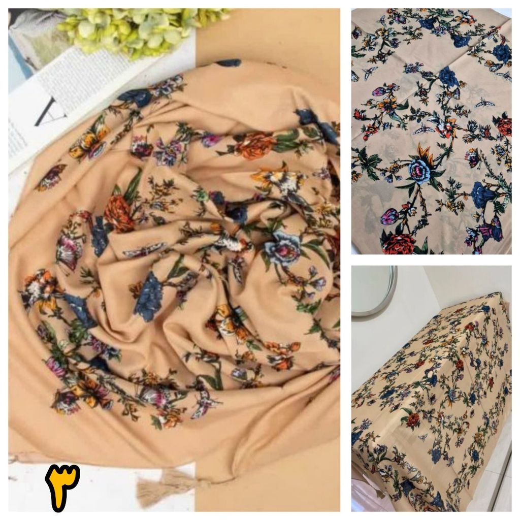 مشخصات روسری نخی وال ترک وارداتی
