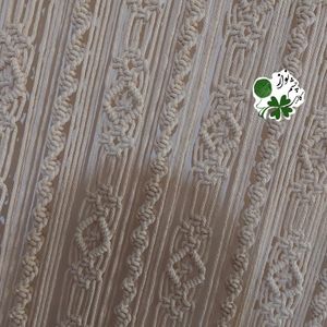 فروش اینترنتی پرده ی مکرومه بافی طرح چشم نواز