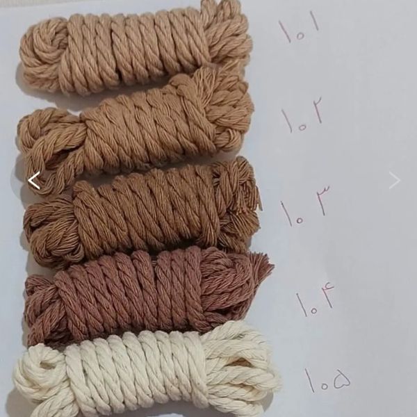 پرده ی مکرومه بافی طرح چشم نواز