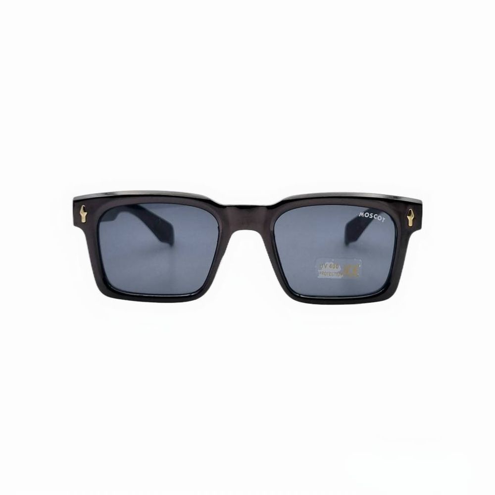 خرید اینترنتی قیمت عینک آفتابی طرح Moscot مدل مشکی کلاسیک مناسب خانمها و آقایان