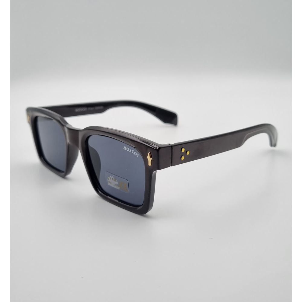 خرید اینترنتی قیمت عینک آفتابی طرح Moscot مدل مشکی کلاسیک مناسب خانمها و آقایان