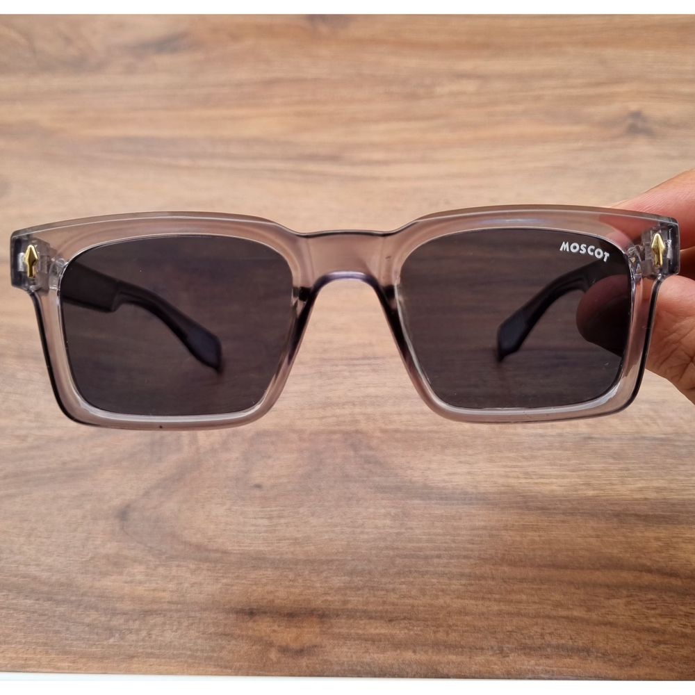خرید اینترنتی قیمت عینک آفتابی طرح Moscot مدل طوسی مناسب خانمها و آقایان
