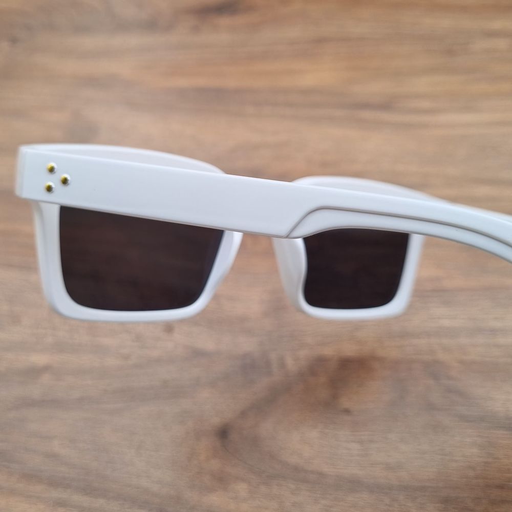 خرید اینترنتی قیمت عینک آفتابی طرح Moscot مدل سفید مناسب خانمها و آقایان