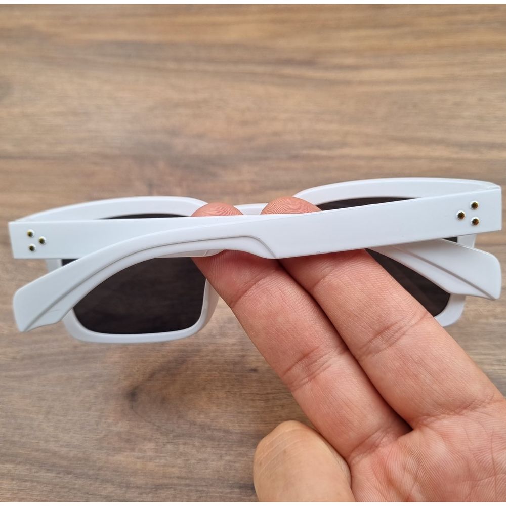 خرید اینترنتی قیمت عینک آفتابی طرح Moscot مدل سفید مناسب خانمها و آقایان
