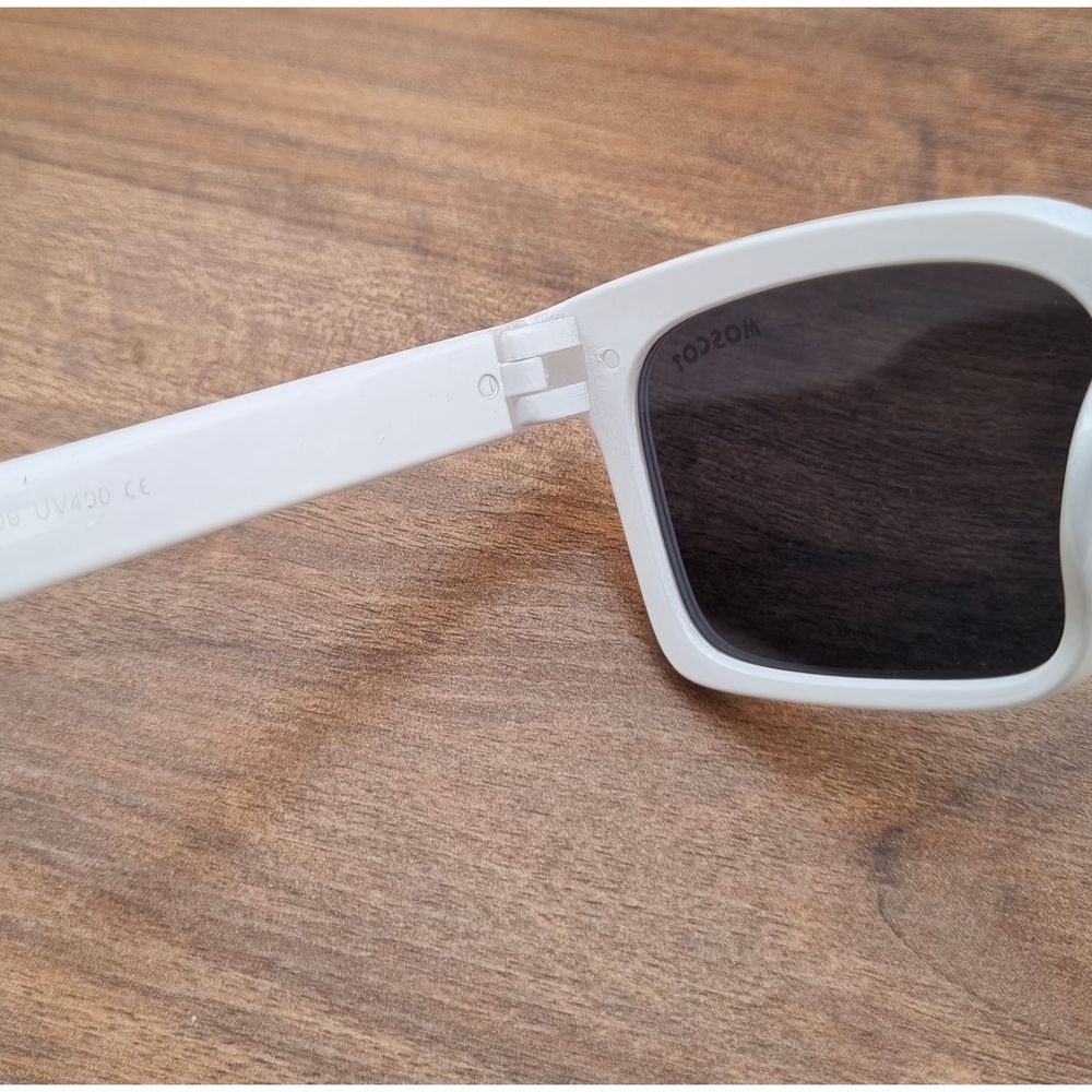 خرید اینترنتی قیمت عینک آفتابی طرح Moscot مدل سفید مناسب خانمها و آقایان