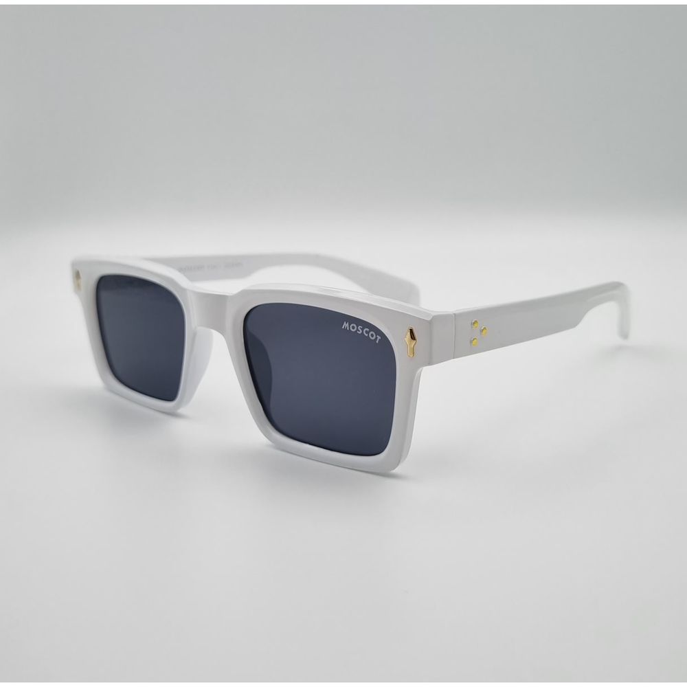 خرید اینترنتی قیمت عینک آفتابی طرح Moscot مدل سفید مناسب خانمها و آقایان