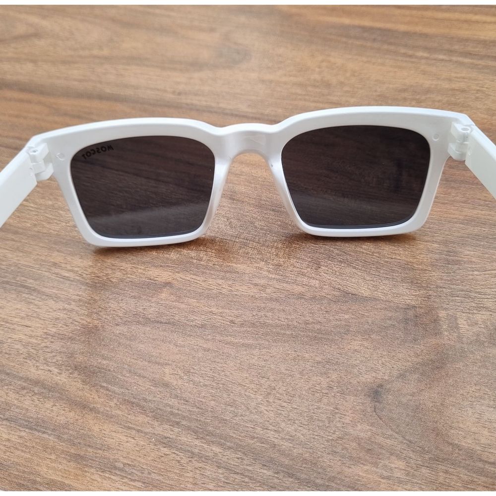 خرید اینترنتی قیمت عینک آفتابی طرح Moscot مدل سفید مناسب خانمها و آقایان