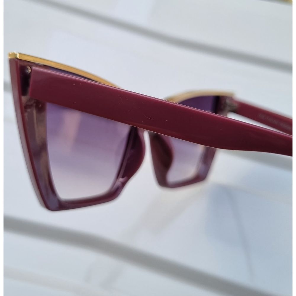 قیمت ارزان عینک آفتابی لوکس Dior مدل گربه ای زرشکی