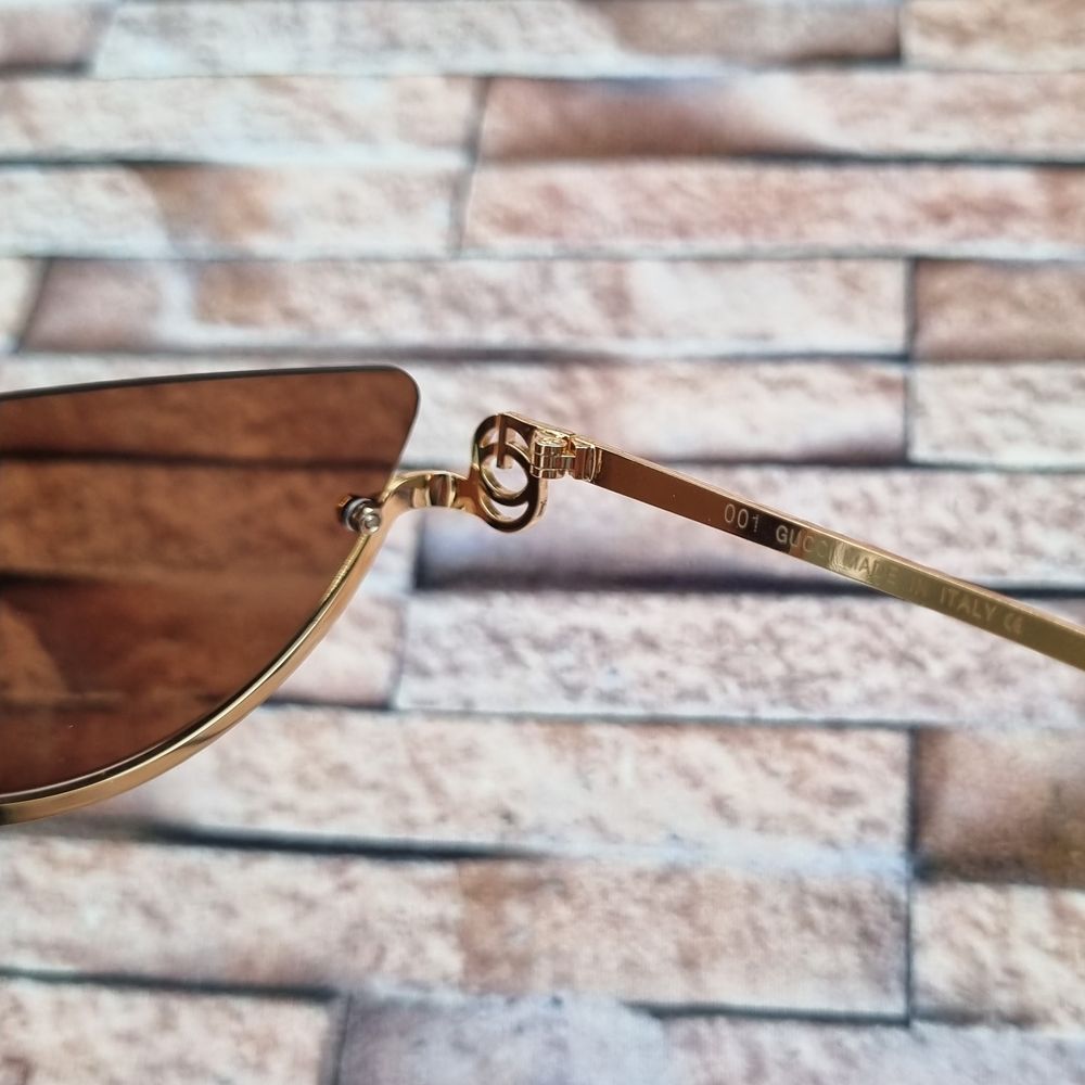 قیمت ارزان عینک آفتابی گوچی رنگ قهوه ای
