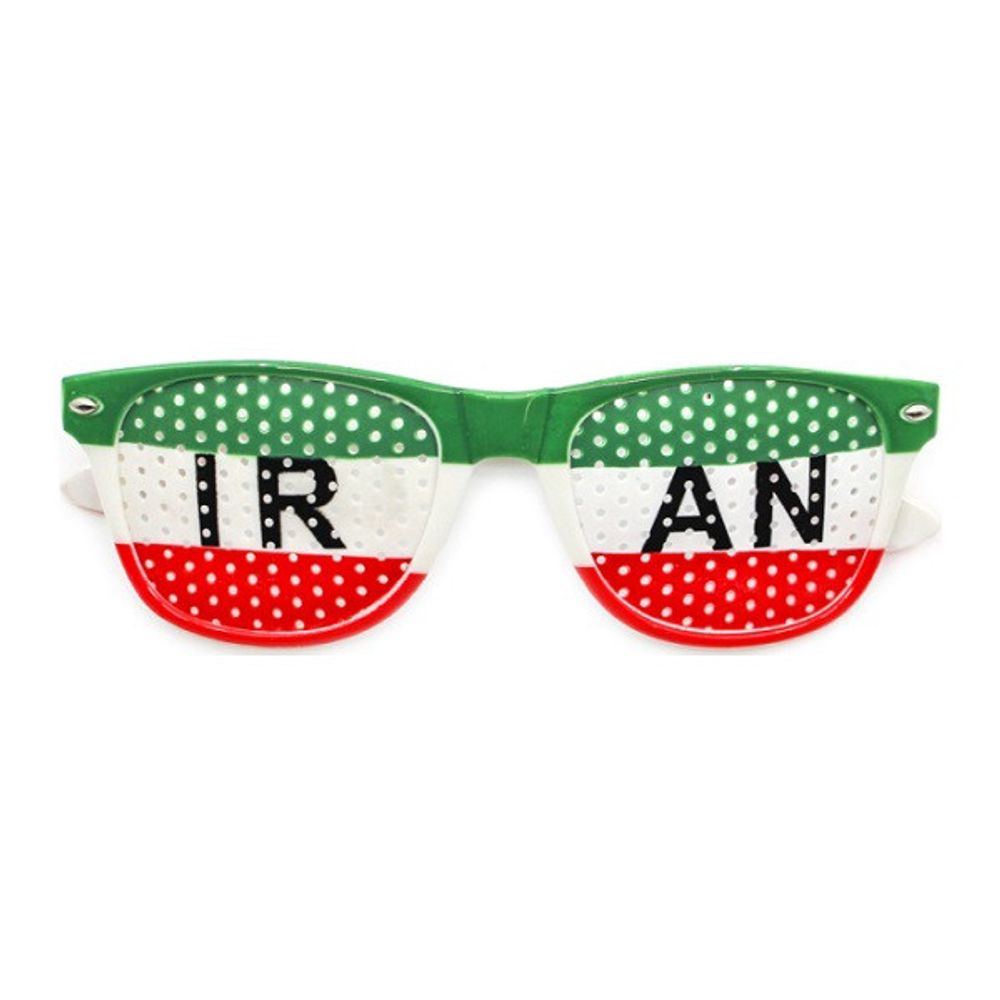 مشخصات عینک ویفری طرح پرچم ایران چند رنگ