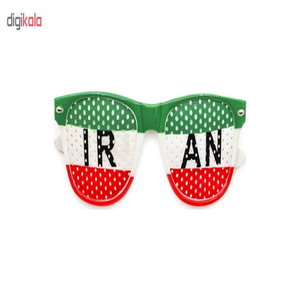 فروش اینترنتی عینک ویفری طرح پرچم ایران چند رنگ