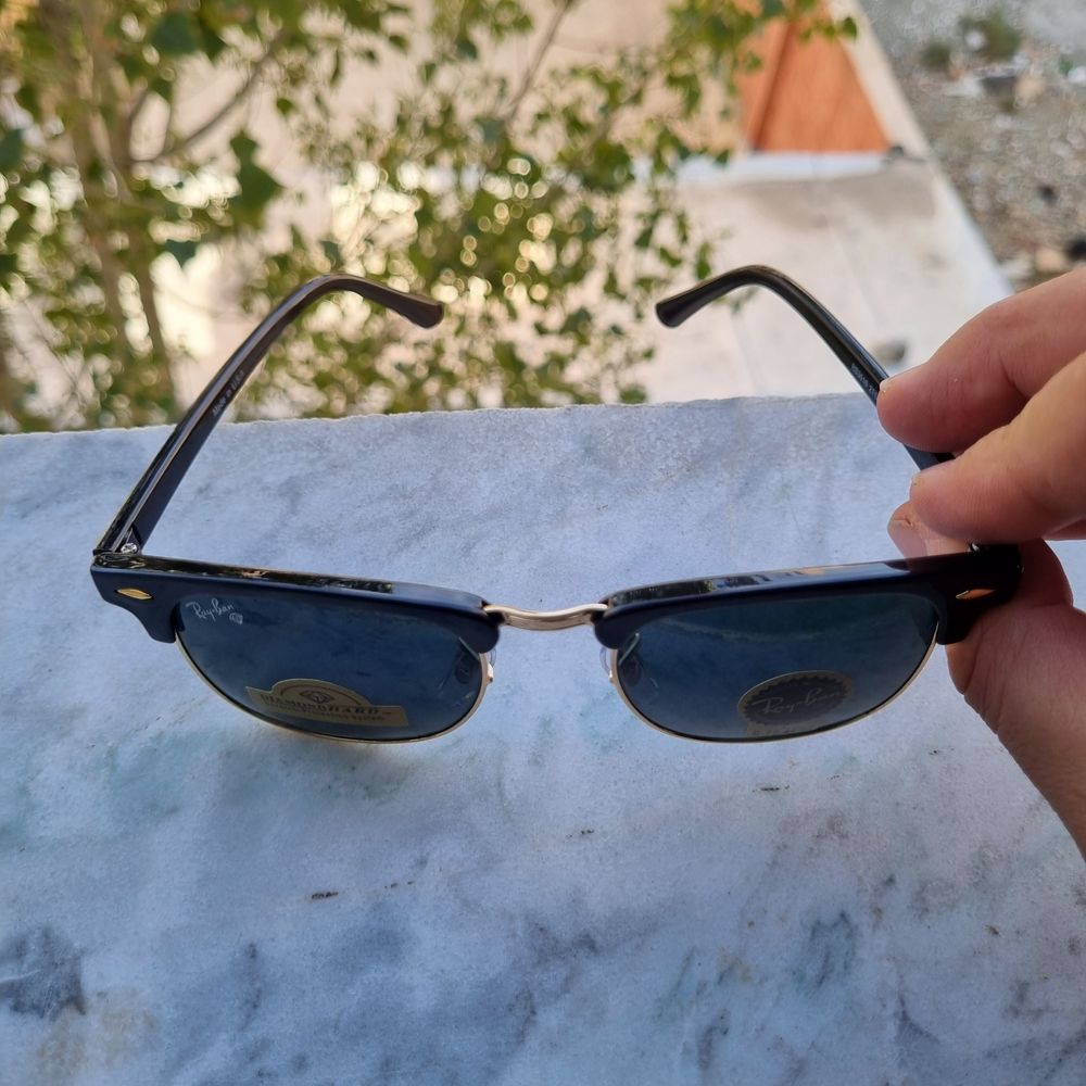 خرید اینترنتی قیمت عینک آفتابی کلاب مستر مارک ریبن شیشه رنگ طلایی