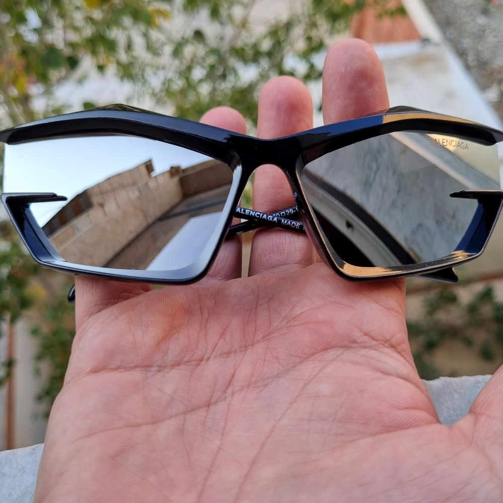 خرید اینترنتی عینک آفتابی اسپرت جیوانجی رنگ عدسی نقره ای