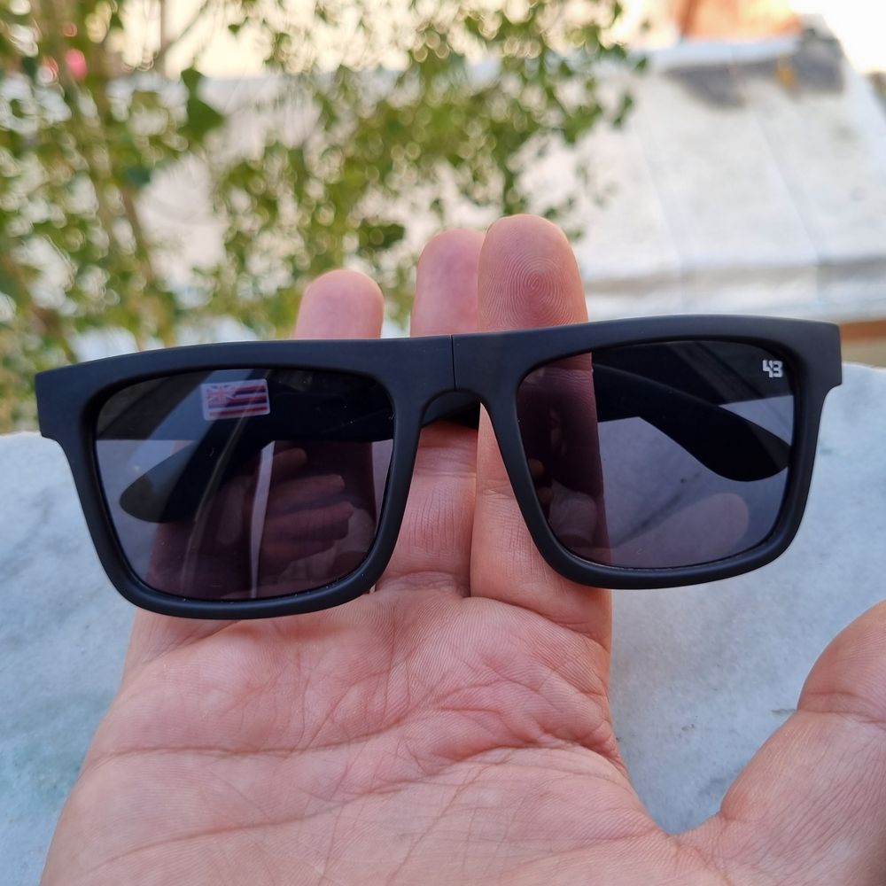 خرید اینترنتی عینک آفتابی اسپای تاشو نوشته آبی