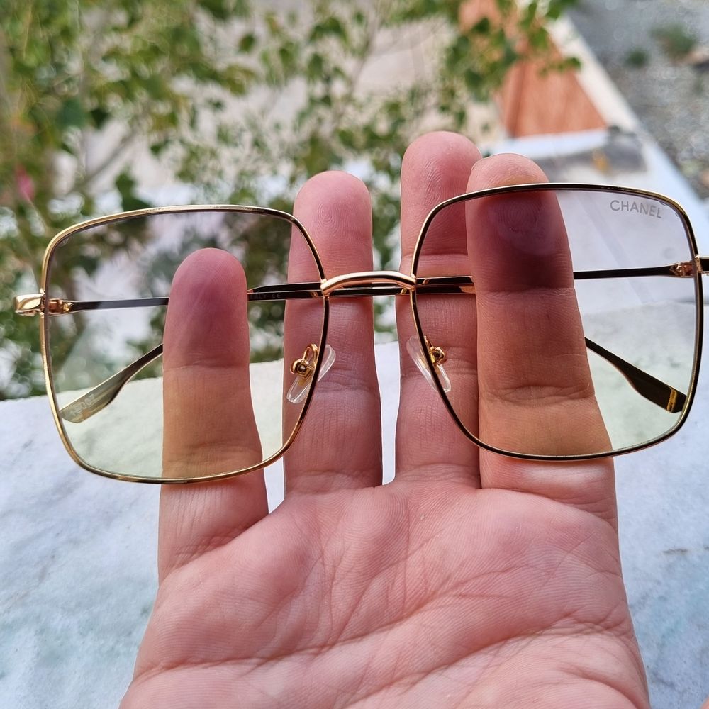قیمت ارزان عینک شب چنل دو رنگ مدل فزی مربع