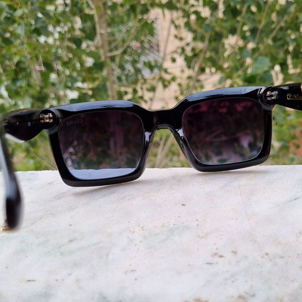 خرید انلاین عینک آفتابی سلین رنگ مشکی بزرگ
