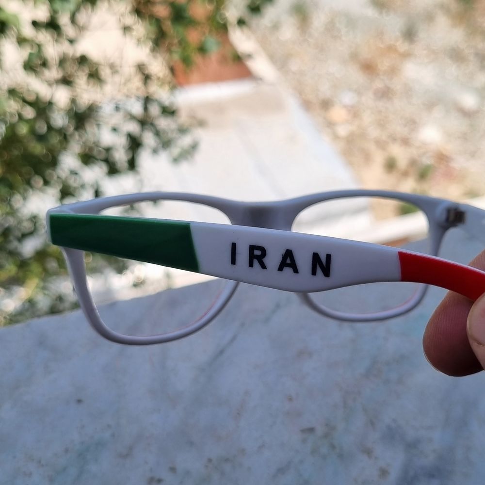 خرید اینترنتی عینک شب طرح پرچم ایران عدسی شفاف