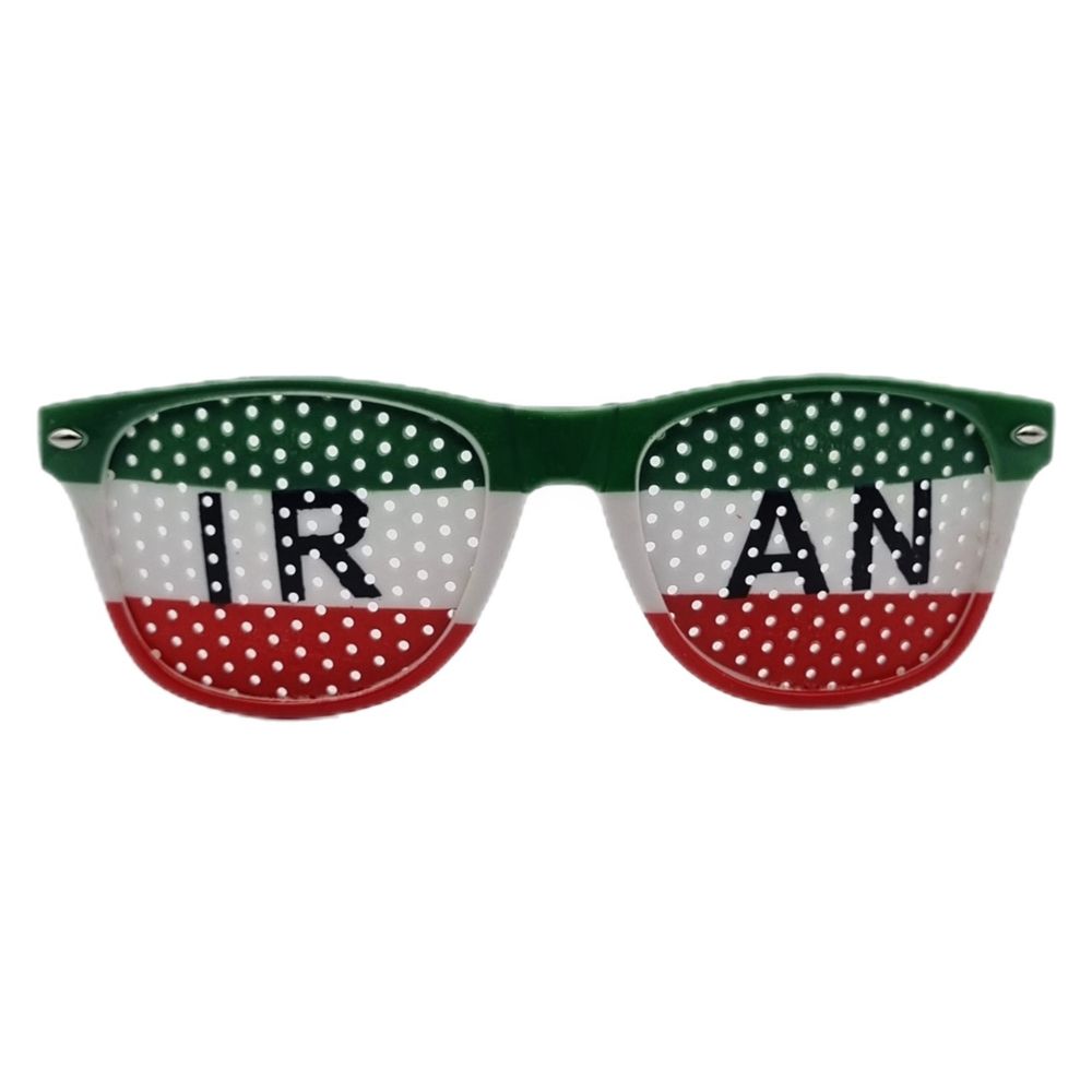 فروش اینترنتی عینک ویفری طرح پرچم ایران عدسی توری