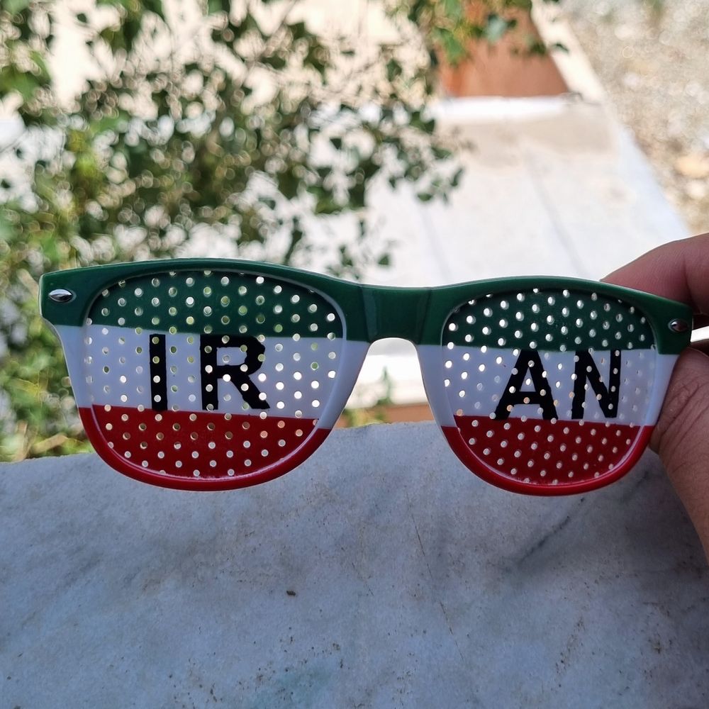 قیمت عینک ویفری طرح پرچم ایران عدسی توری