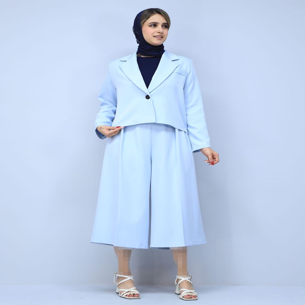 خرید اینترنتی قیمت کت زنانه کرپ مازراتی نیکول