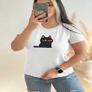 تیشرت زنانه گربه