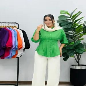 خرید اینترنتی قیمت شومیز ساعت شنی