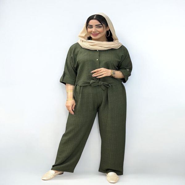 ست شومیز و شلوار زنانه ماهلین