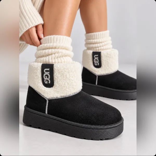 نیم بوت UGG کابویی کد 018