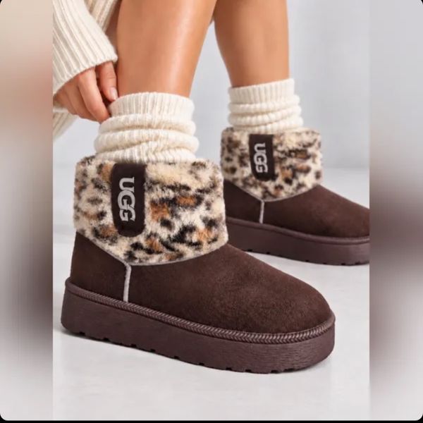 نیم بوت UGG کابویی کد 018