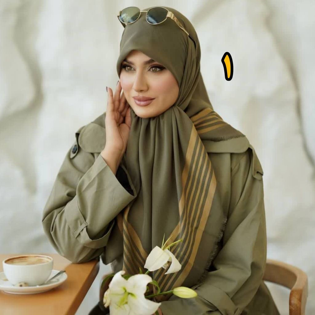 خرید انلاین روسری نخی پاییزه قواره 120