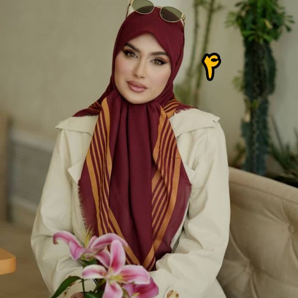 روسری نخی پاییزه قواره 120