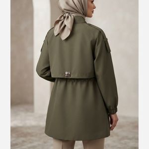 بارانی آستردار سانتانا مدل گالیا