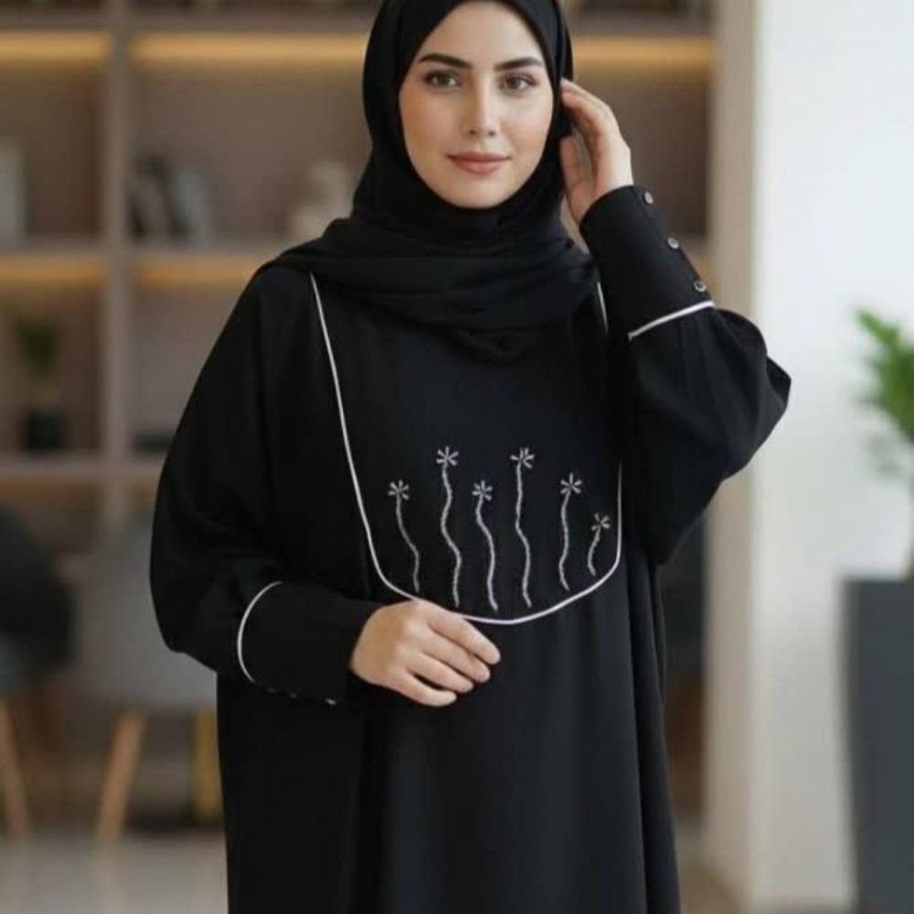 مشخصات عبای فوق العاده شیک  مدل نگار 🌸 مشکی