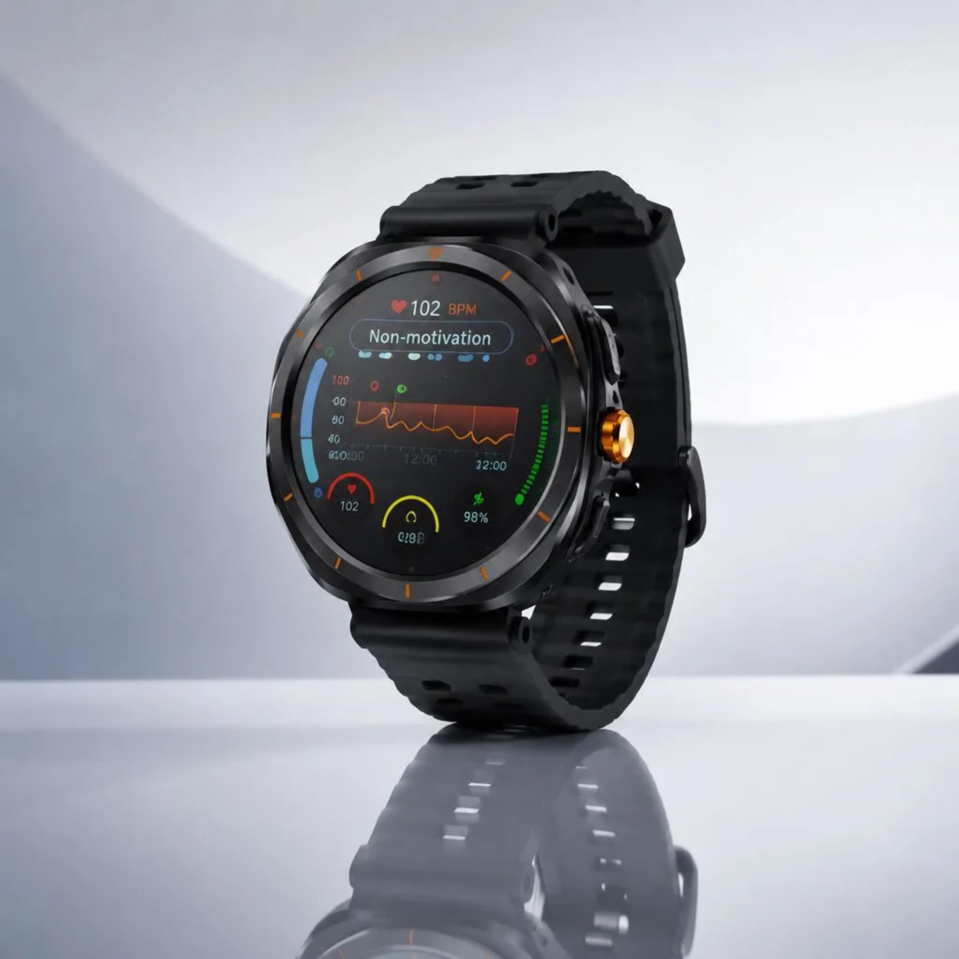 خرید اینترنتی قیمت ساعت هوشمند WISME مدل WS-X1 Ultra